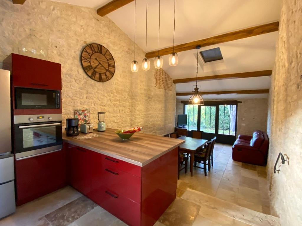 Maison De Village, Charme Et Confort Mauroux  المظهر الخارجي الصورة