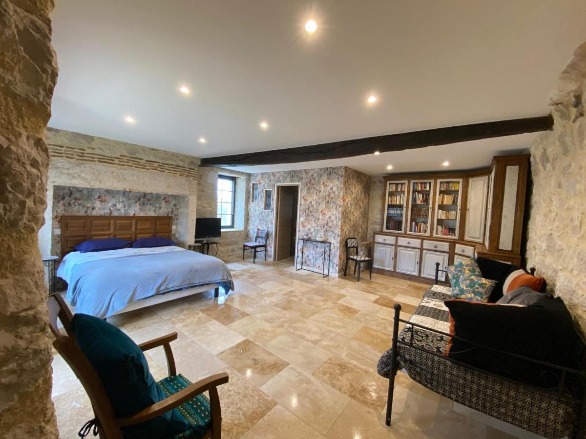 Maison De Village, Charme Et Confort Mauroux  المظهر الخارجي الصورة